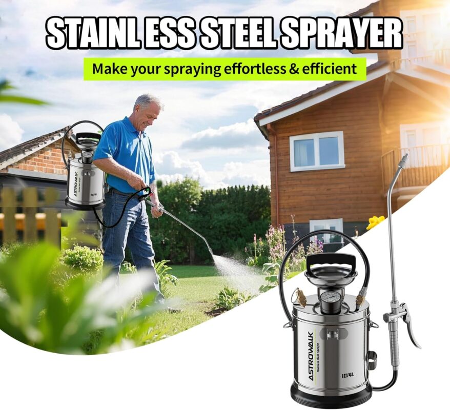 Stainless Steel Pump Sprayer - Image 2